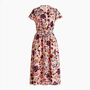 Not for sale! NWT J.Crew Dutch Floral Midi Dress